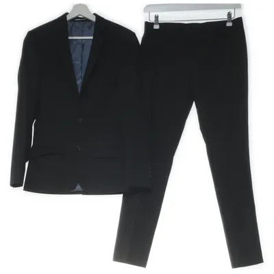 Jakkesæt (Sort) fra River Island Acetat, Elastan, Polyester, Viscose