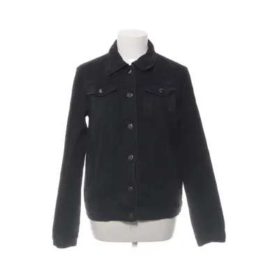 Denim jacket (Black) from Boohoo Blue Cotton, Polyester
