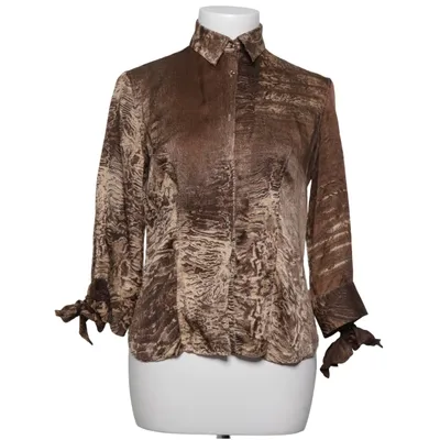 Skjorta (Brun, Flerfärgad) från Roberto Cavalli Silke