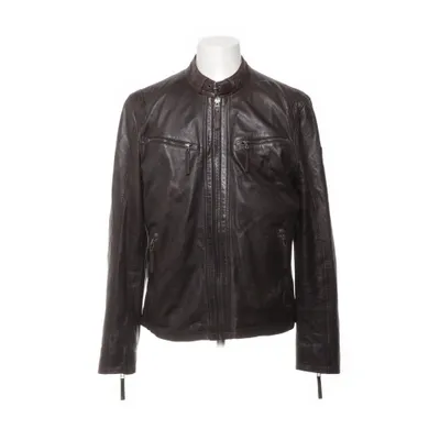 Leren jack (Bruin) van Gipsy Leer, Katoen, Polyester
