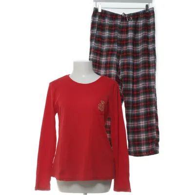 Pyjama (Rood, Meerkleurig) van Lauren Ralph Lauren Katoen, Polyester