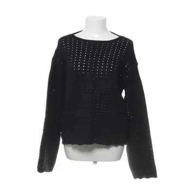 Sweater (Black) from M&S Collection Cotton, Polyester