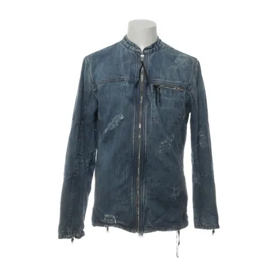 Denim jacket (Blue, Multicolored) from Be Edgy Cotton