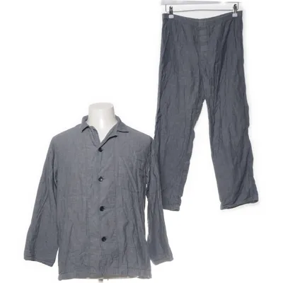 Pyjamas (Grå, Blå) från Muji Bomull