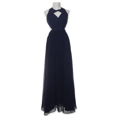 Evening gown (Blue) from Fame and Partners Polyester, Elastane