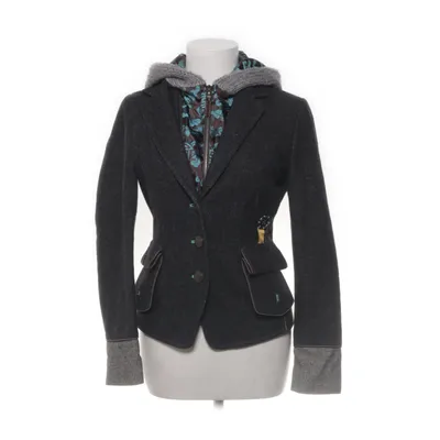 Jacket (Gray, Blue, Red) from Liqu Acetate, Acrylic, Linen, Polyamide, Polyester, Wool