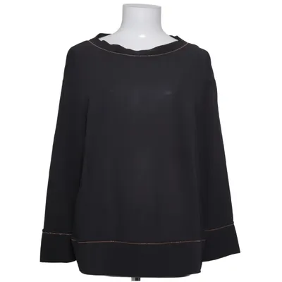 Bluse (Grau, Blau) von Brunello Cucinelli Elasthan, Seide