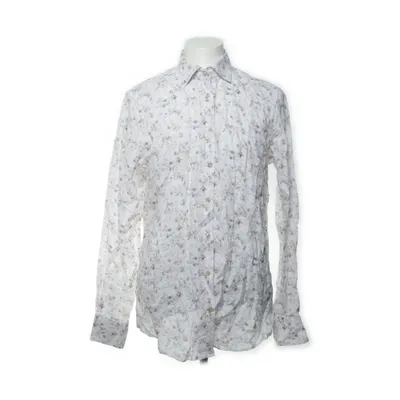 Skjorta (Vit, Flerfärgad) från Dressmann Linne