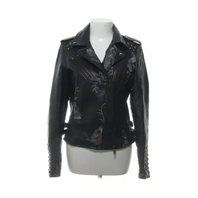Bikerjakke (Sort) fra Voyelles Polyester