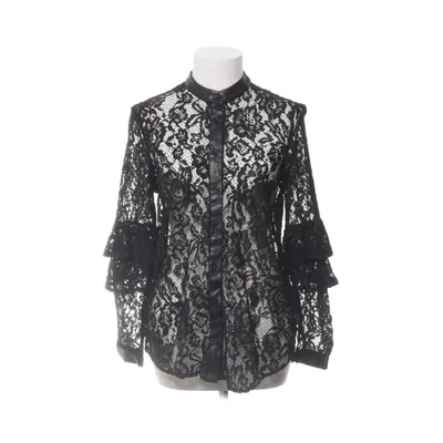 Blouse (Black) from Zara Basic Polyester, Polyurethane