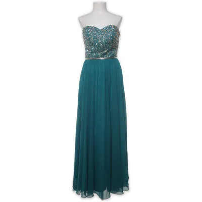 Aftonklänning (Grön) från MasCara Polyester