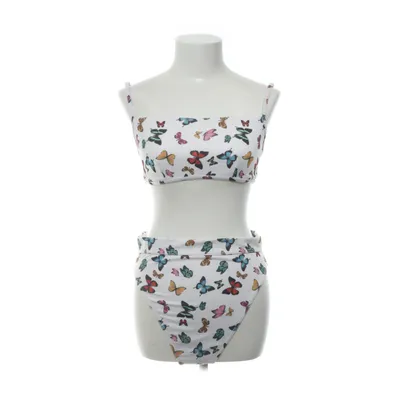 Bikini (Vit, Flerfärgad) från ASOS Design Elastan, Polyester