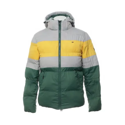 Vinterjakke (Grøn, Grå, Gul) fra Tommy Hilfiger Jeans