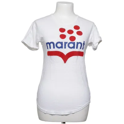 T-shirt (Vit, Röd, Blå) från Isabel Marant Étoile Linne, Polyester