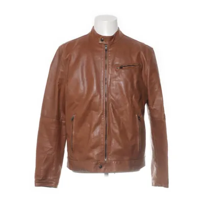 Veste en cuir (Marron) de Bata Cuir, Polyester