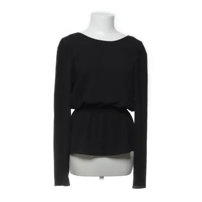 Peplum top (Zwart) van NLY Trend Elastaan, Polyester