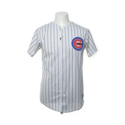Baseballtröja (Vit, Blå) från Majestic Polyester