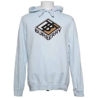 Huvtröja (Blå) från Burberry Bomull, Elastan