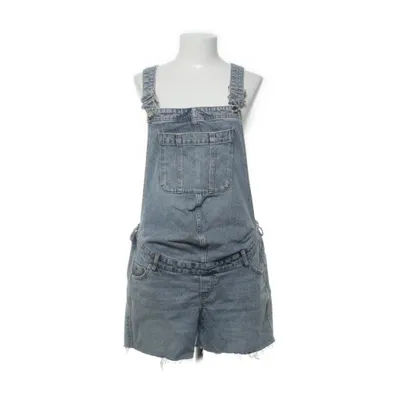 Hängselshorts (Blå) från Mama Bomull, Elastan, Polyester