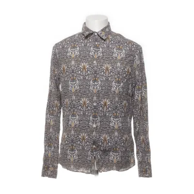 Skjorte (Grå, Blå, Flerfarvet) fra Morris & Co x H&M Lyocell, Bomuld