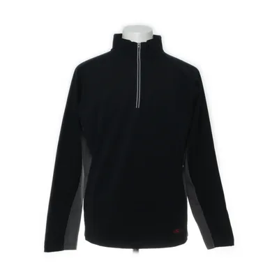 Fleece trui (Zwart, Grijs) van TCM Elastaan, Polyester