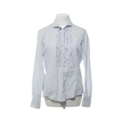 Skjorta (Blå, Vit) från The Shirt Factory Bomull