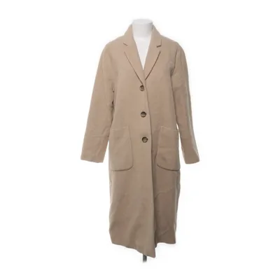 Coat (Beige) from American Vintage Wool, Polyester, Acrylic, Polyamide, Viscose