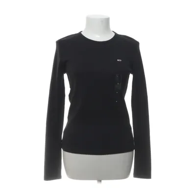 Langærmet t-shirt (Sort) fra Tommy Hilfiger Jeans Bomuld, Elastan