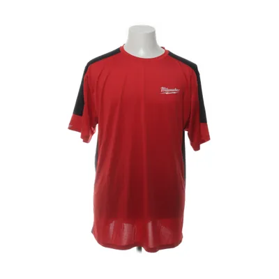 T-shirt (Röd) från Milwaukee Elastan, Polyester