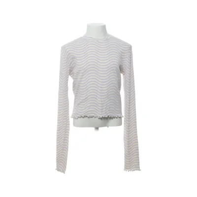 Top (Lila, Geel) van H&M Katoen, Elastaan