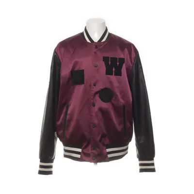 Varsity-jack (Lila, Zwart, Wit) van H&M Polyester, Elastaan