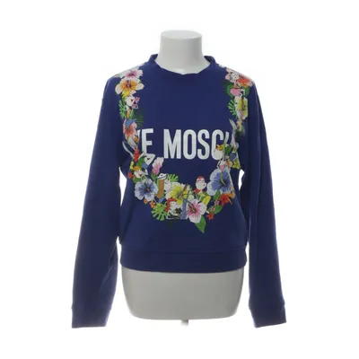 Sweatshirt (Blå, Flerfarvet) fra Love Moschino Bomuld, Elastan