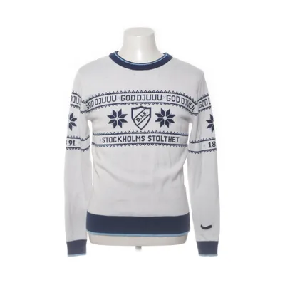 Tröja (Vit, Blå) från DIF Bomull