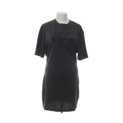 Jurk (Grijs) van Calvin Klein Jeans Katoen