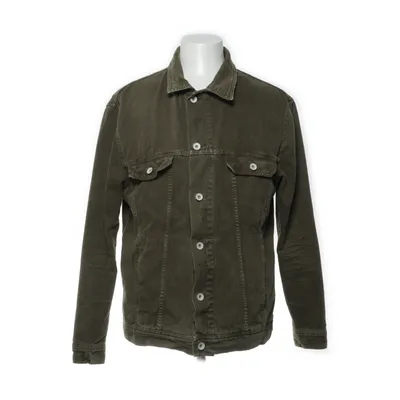 Denim jacket (Green) from Zara Man Cotton