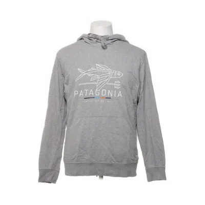 Hoodie (Gray) from Patagonia Polyester, Organic cotton, Elastane