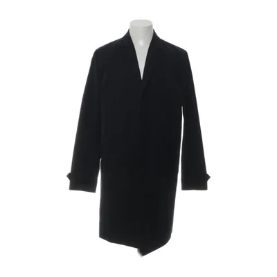 Coat (Blue) from Bläck Cotton, Polyester, Viscose