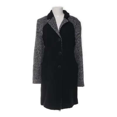 Coat (Black) from Erich Fend Wool, Polyamide, Cashmere