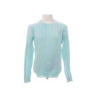 Trui (Turquoise) van CRW Country & Riding Wear Katoen
