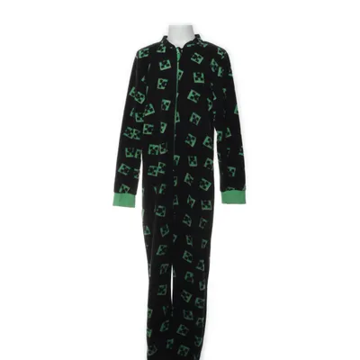 Mjukisdräkt (Svart, Grön) från Mojang Polyester