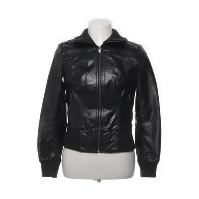 Leren jack (Zwart) van Vero Moda Denim Leer, Polyester