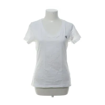 Top (Hvid) fra Calvin Klein Jeans Bomuld, Elastan