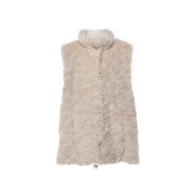 Ytterväst (Beige) från Zara Girls Polyester, Bomull