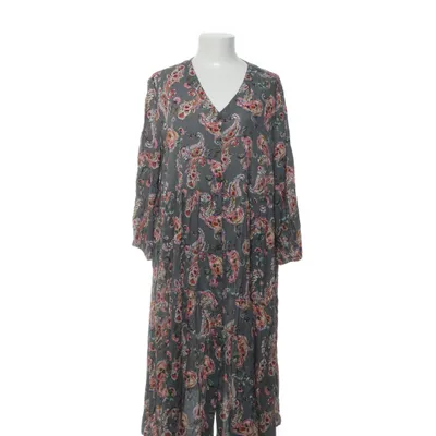 Klänning (Grå, Flerfärgad) från Du Milde Viskos