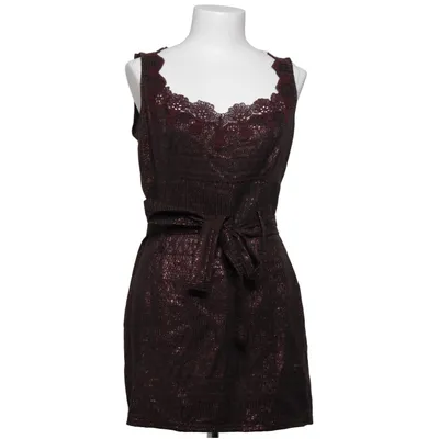 Klänning (Brun, Lila, Flerfärgad) från Class Roberto Cavalli Acetat, Bomull, Metallfiber