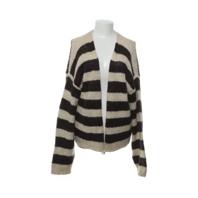 Cardigan (Beige, Multicolored) from Continue Acrylic, Metallic fiber, Nylon, Polyester, Wool