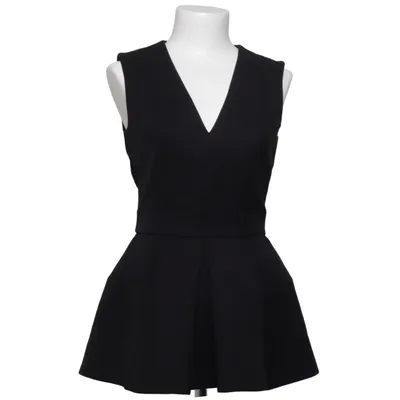 Peplumtopp (Svart) från Alexander McQueen Kupro, Polyamid, Silke, Ull