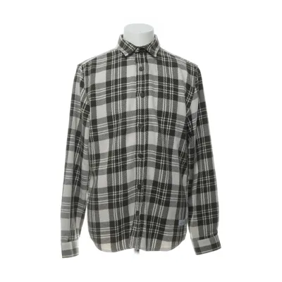 Flannel skjorte (Grøn, Beige) fra River Island Bomuld, Polyester