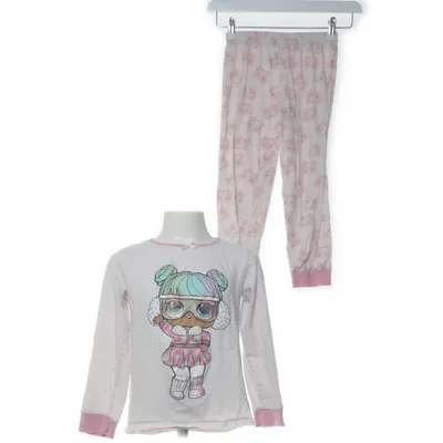 Pyjamas (Rosa, Vit) från LOL Bomull