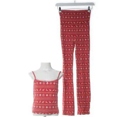 Pyjamas (Röd, Vit, Flerfärgad) från Gina Tricot Bomull, Elastan, Modal